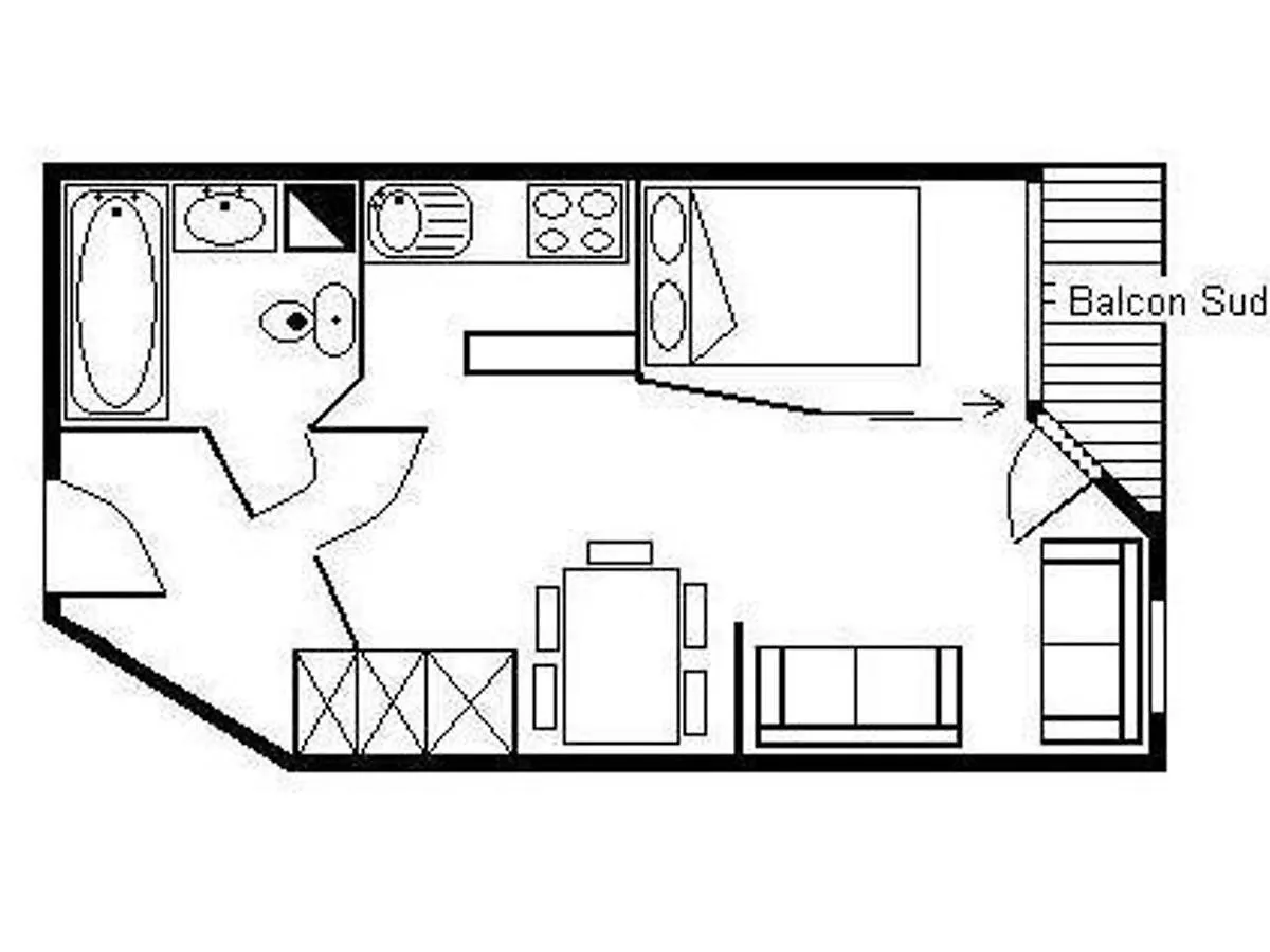 Apartment Appartement 2P Lumineux, Proche Pistes, Balcon, Non-Fumeur - Fr-1-344-923 Saint-Martin-de-Belleville Frankreich